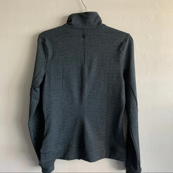 Prana Gray Zipper Sweater Jacket size S - Picture 2 of 7